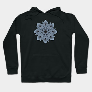 Beautiful and Artistic Grey Flower Hoodie